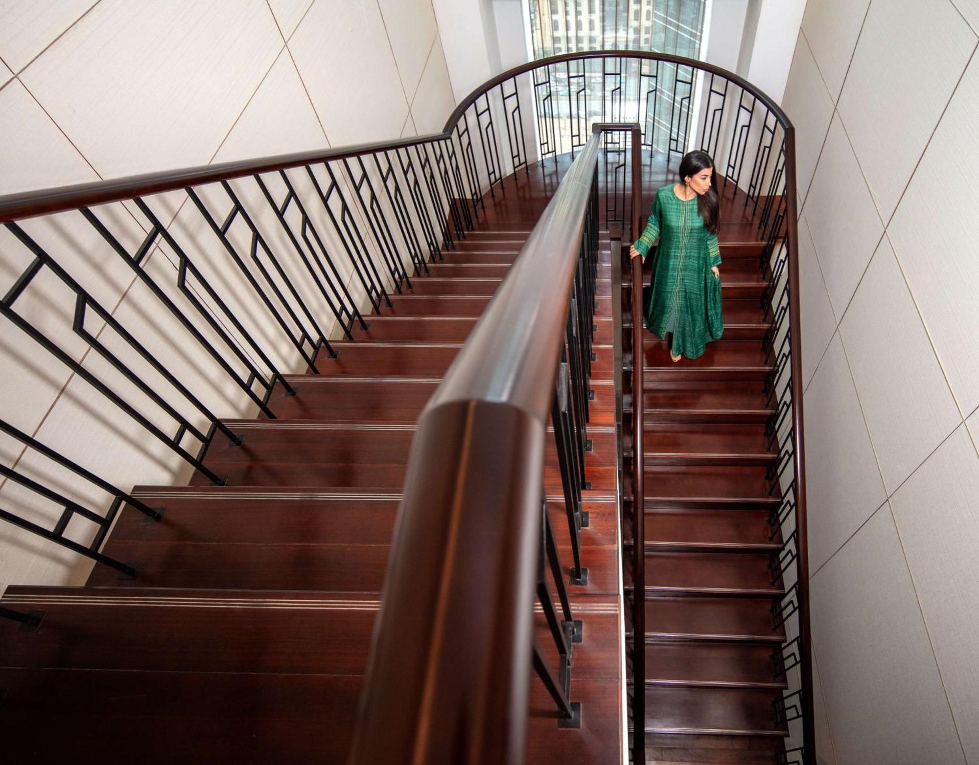 Hyatt Regency Riyadh Olaya Exterior foto A staircase